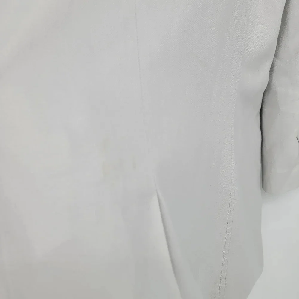 HELMUT Lang Women's White Ash Blazer Ark Suiting jacket top size 6 - Picture 5 of 12